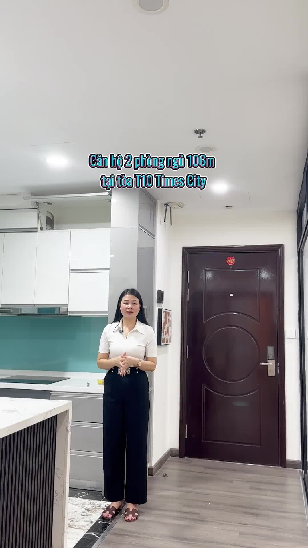 Căn hộ Vinhomes Times City, 3 PN, 106 m²
