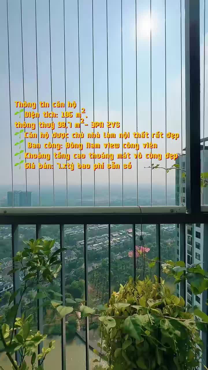 Căn hộ Phân khu Aqua Bay Ecopark, 3 PN, 99 m²