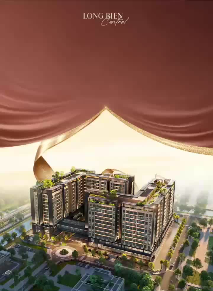 Căn hộ Chung cư LONG BIEN CENTRAL, 1 PN, 50 m²