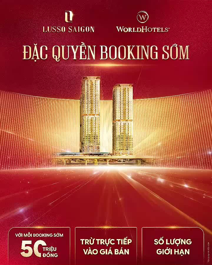 Căn hộ Phân khu Lusso Saigon - La Pura, 1 PN 50 m²