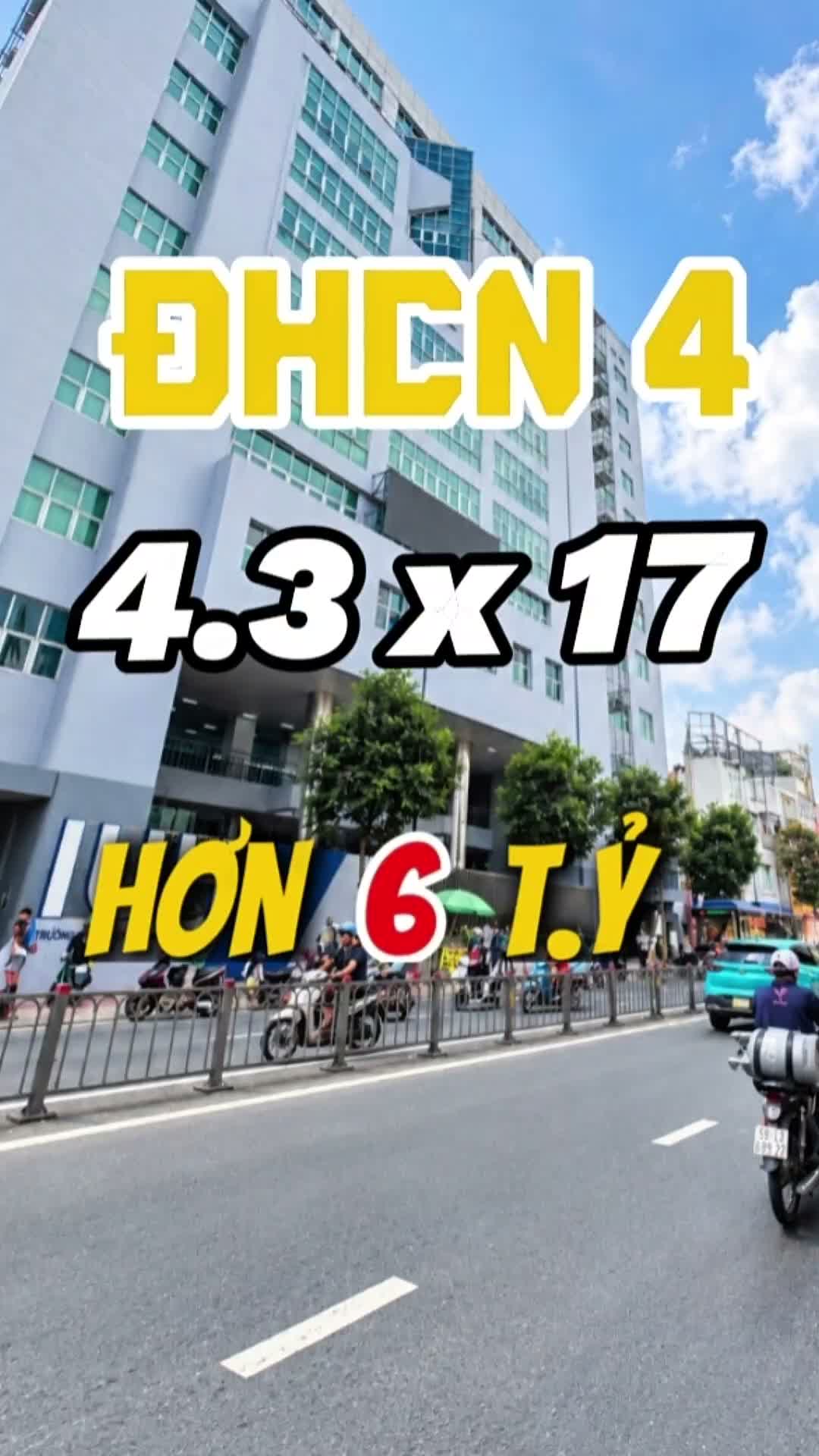 ĐHCN 4- Hơn 6 T.ỷ - 74m² - Ngang trên 4m- 3 mặt hẻm( Ko lộ giới ) - ảnh 2