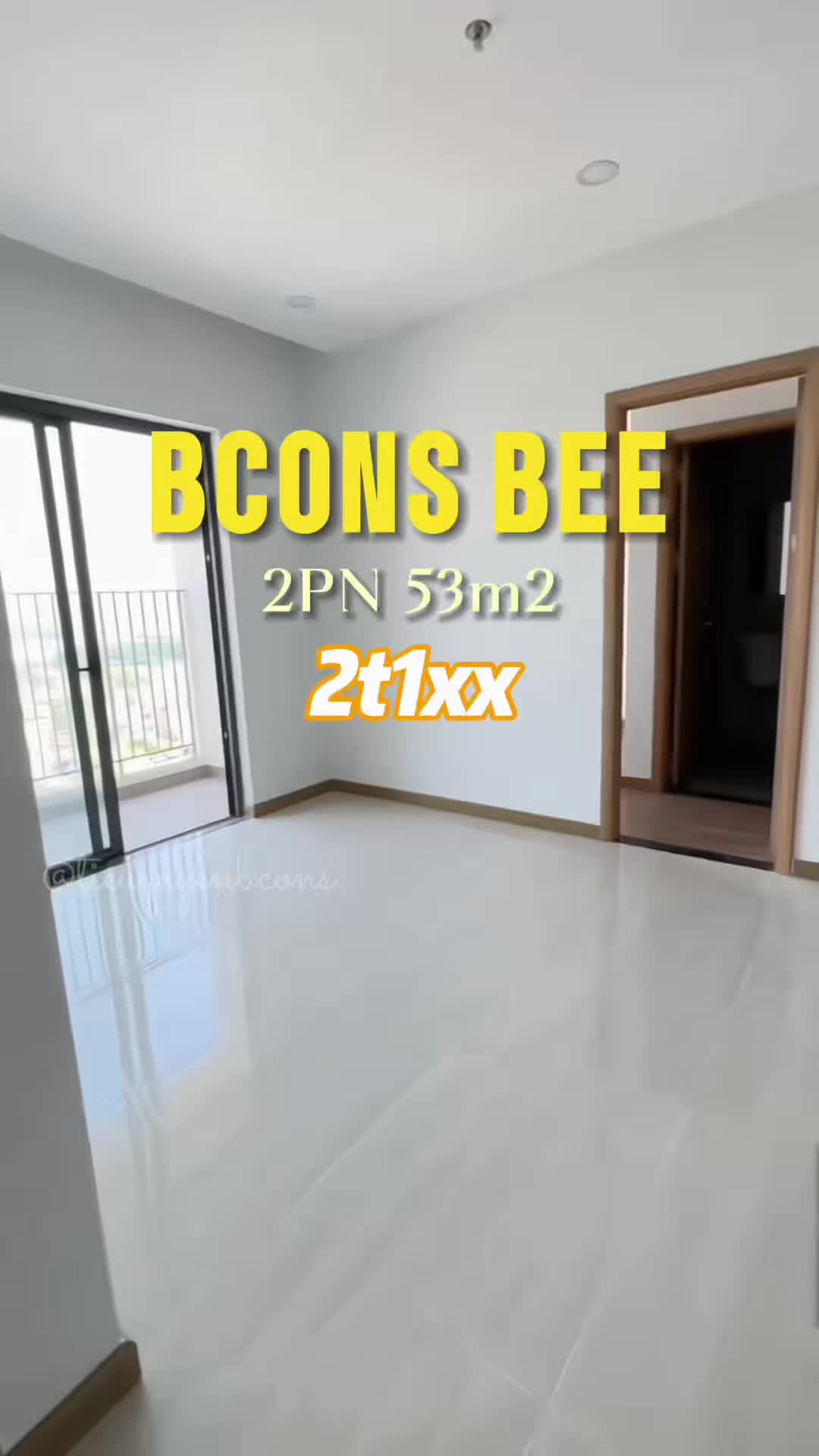 Căn hộ Bcons Bee, 2 PN, 53 m²