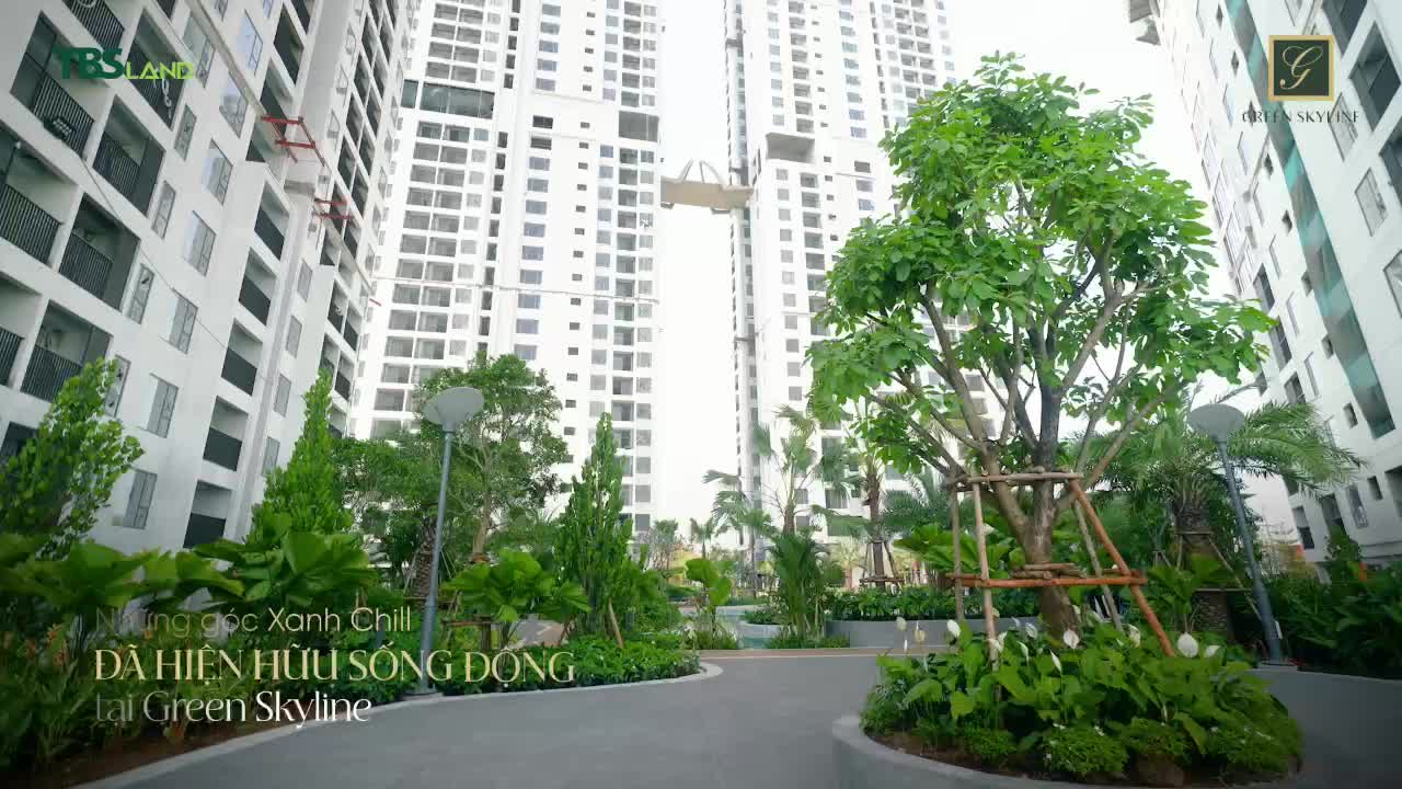 Căn hộ Green Skyline, Studio 40 m²