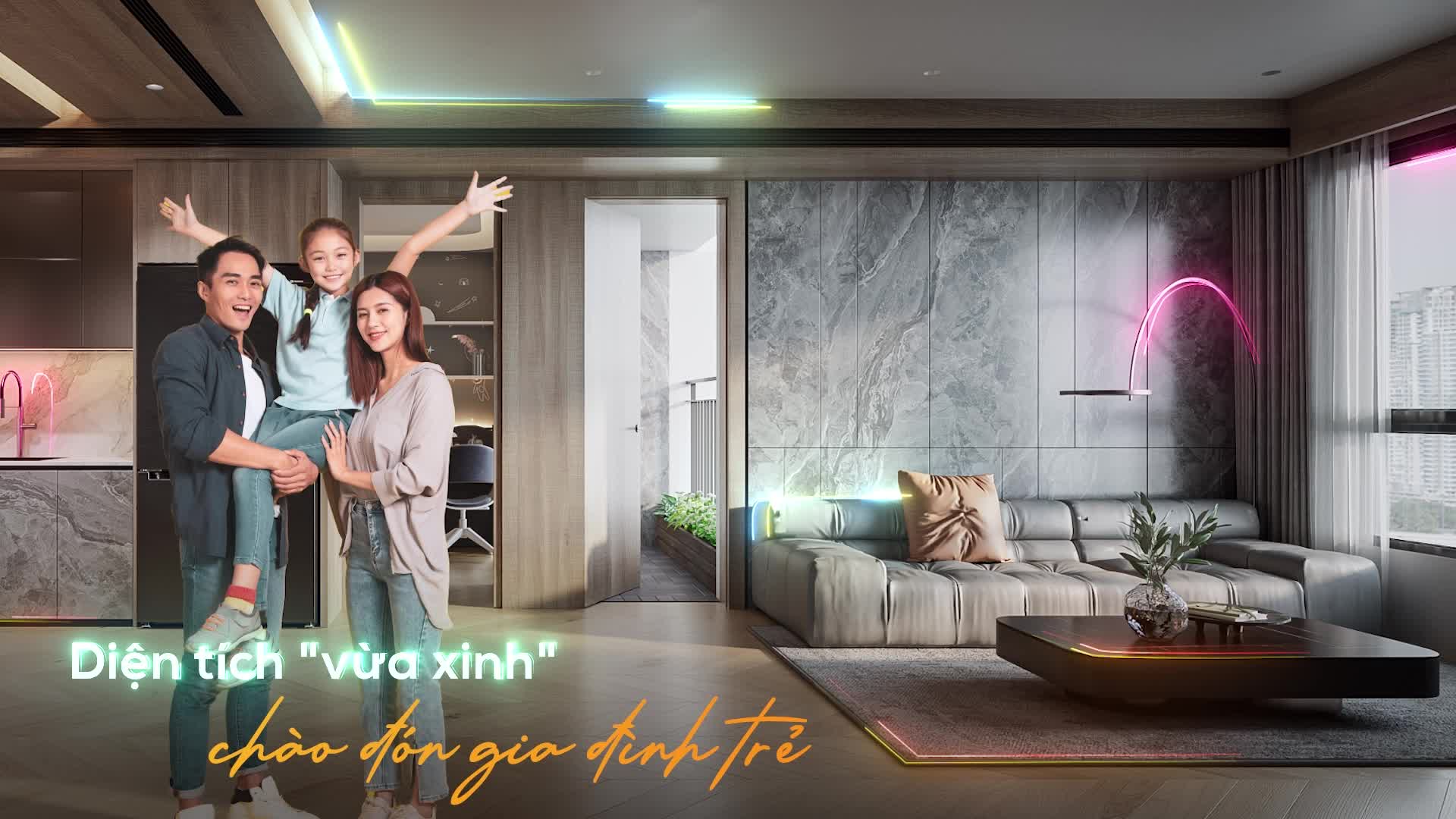 Căn hộ The Sola Park - Vinhomes Smart City, 1 PN, 43 m²