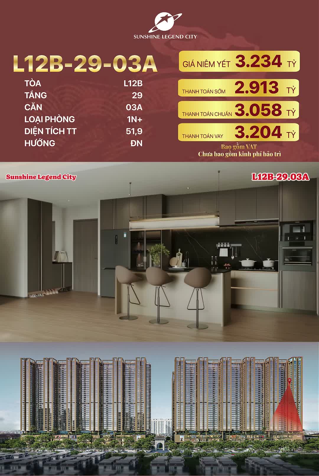 Căn hộ · Sunshine Legend City