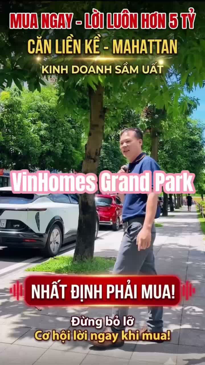 SĂN HÀNG GIÁ TỐT – LIỀN KỀ MANHATTAN | VINHOMES GRAND PARK | 84M² | CÓ THANG MÁY - ảnh 2