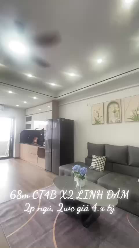 Căn hộ CT4A-X2 Linh Đàm, 2 PN 68 m²