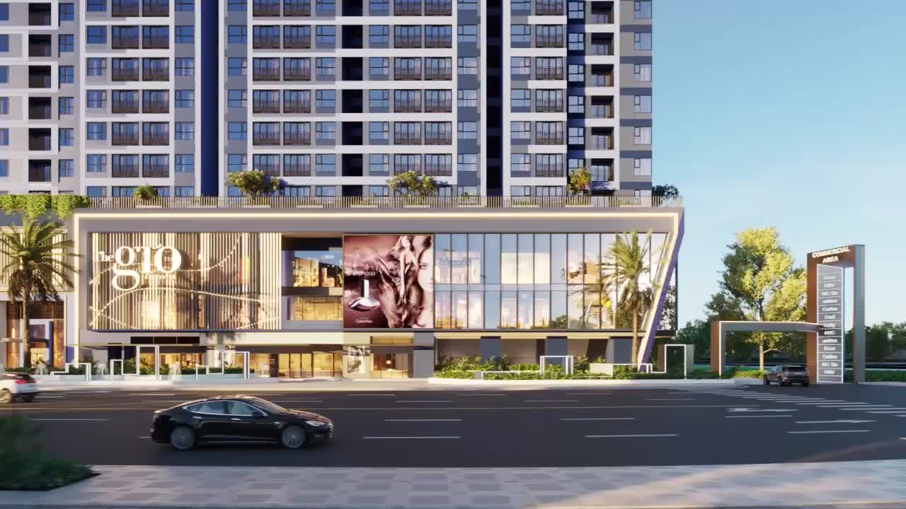 Căn hộ The Gió Riverside, 2 PN, 65 m²