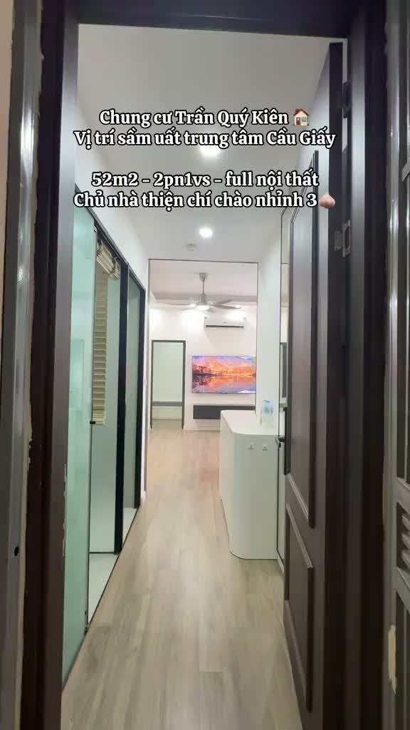 N03 Trần Quý Kiên – 52m² | 2PN 1VS | Giá nhỉnh 3 tỷ