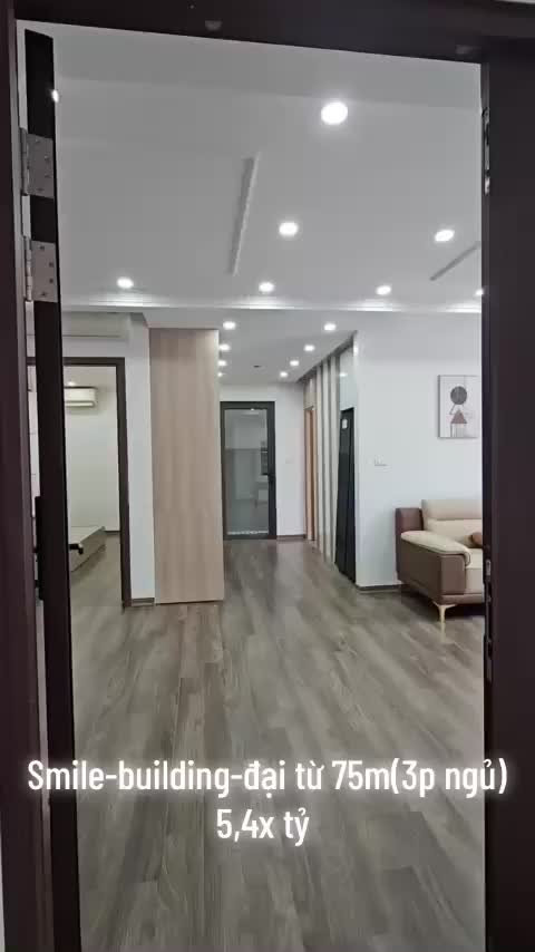 Căn hộ Smile Building, 3 PN 75 m²