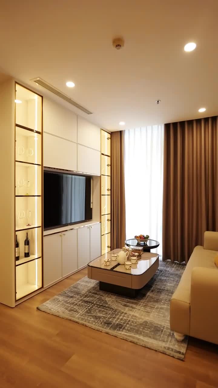Căn hộ Vinhomes Central Park, 2 PN 80 m²