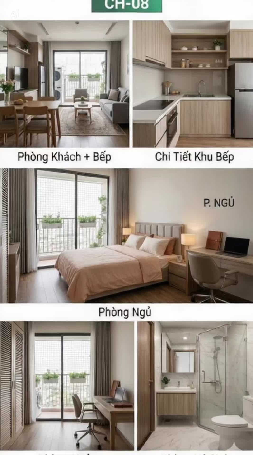 Loại căn 1N  Giảm giá bán gấp Diện tích 52,3m  Hướng ĐB mát - ảnh 2