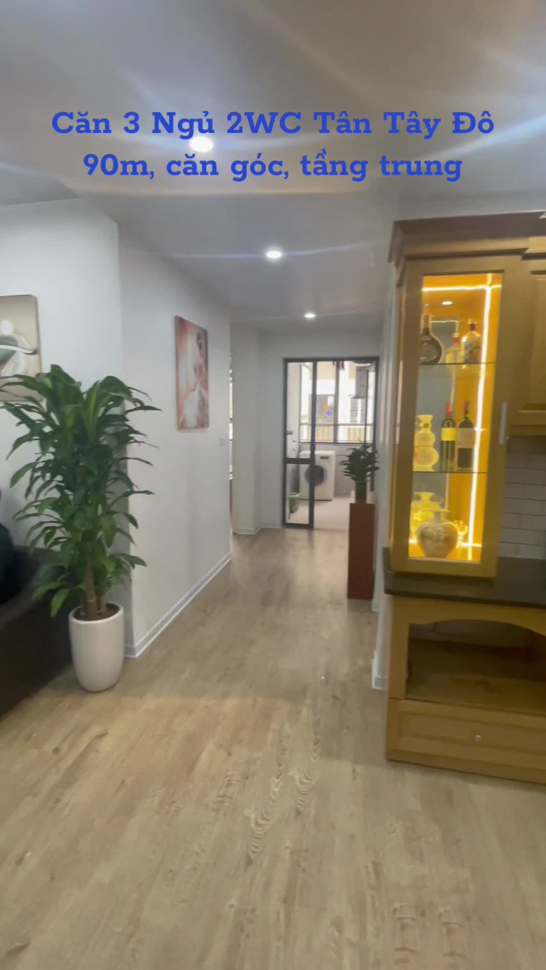 Căn hộ Khu đô thị mới Tân Tây Đô, 3 PN, 90 m²