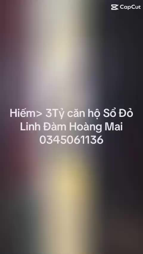Căn hộ KĐT Bắc Linh Đàm, 2 PN 48 m²