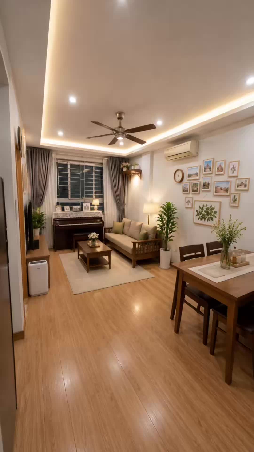 Căn hộ Ecohome 1, 2 PN, 56 m²