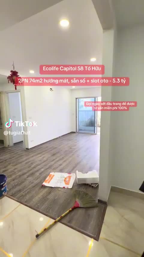Căn hộ EcoLife Capitol, 2 PN 75 m²