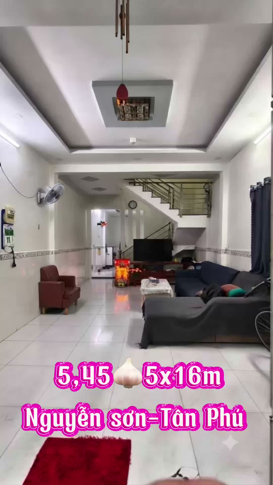 💥6,1ty-5,5x17m. CHU GAP BAN NHA GIẢI BANK NGUYỄN SƠN TÂN PHÚ  - ảnh 2